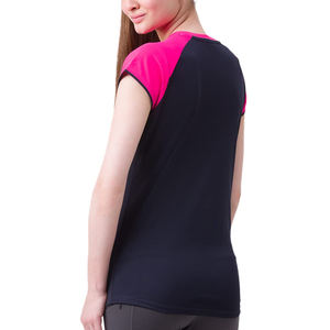 เสื้อออกกำลังกายแขนสั้นสำหรับผู้หญิงเสื้อออกกำลังกาย2026ฟิตเนสวิ่งเสื้อออกกำลังกายคอกลมผลิตตามสั่ง - Product Image 2
