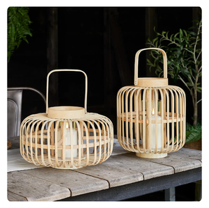 โคมไฟแขวนไม้ไผ่โบราณ-เหมาะสำหรับลานและสวน-ผลิตภัณฑ์ยอดนิยม - Product Image 5