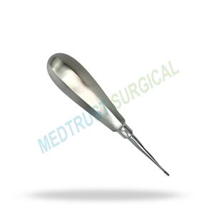 Élévateur dentaire vétérinaire standard 501 à pointe d'aile de 2,1 mm pour luxation et élévation chez les petits animaux - Product Image 4