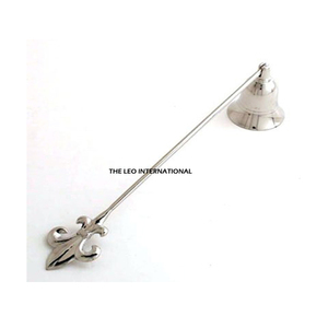 Outils auto-extinguibles pour éteignoir à bougies Poignée en forme d'arbre de Noël en métal en aluminium poli brillant pour pot à bougie unique en béton - Product Image 2