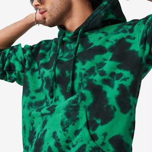 Sudadera con capucha fluorescente para hombre de MATERIAL PERSONALIZADO/Sudadera con capucha fluorescente para hombre de precio razonable MOQ bajo - Product Image 3