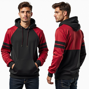 Sudaderas Personalizadas de Gran Peso, Estilo Holgado con Hombros Caídos, Ropa Urbana Sublimada e Impresa para Hombre - Product Image 2