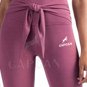 2024 nouveauté de haute qualité sur mesure femmes Gym entraînement Yoga porter des Leggings taille haute au prix de gros - Product Image 4