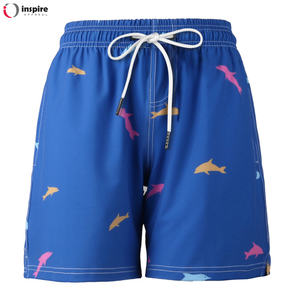 Trajes de Baño Cortos para Hombre, Diseño Sólido, Ecológicos, Transpirables, de Secado Rápido, con Cordón Ajustable y Bolsillo Personalizado - Product Image 3