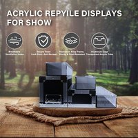 Caisse de transport en aluminium sur mesure, sécurisée et durable, avec ventilation anti-évasion pour serpent, araignée, caméléon, lézard, gecko, vitrine d'exposition