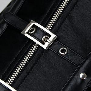 บอดี้สูทสตรีแบบไร้รอยต่อเข้ารูปทำจากหนังยาวสั้นออกแบบได้ตามต้องการแบบ2024 - Product Image 5