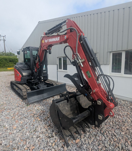 Vente directe usine Y=a=n=m=a=r ViO50 – Mini-excavatrice de 5 tonnes, d'occasion, hydraulique, sur chenilles - Product Image 2