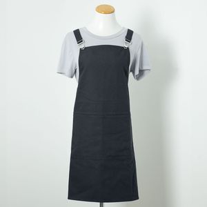 Tablier unisexe en jean de coton de haute qualité, personnalisable avec logo, imperméable, lavable en machine, pour cuisine, restaurant, bar, chef - Product Image 6