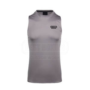 Camiseta sin mangas de gimnasio de secado rápido para hombre con gráficos para gimnasio y ejercicio Camiseta sin mangas de gimnasio para culturismo - Product Image 1