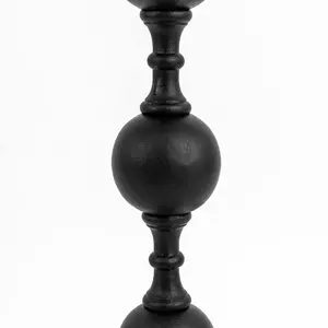 Nouveau support de bougie en métal de couleur or et noir de conception royale pour la décoration de table centrale ou d'hôtel décoration de maison de noël avec bougie - Product Image 3
