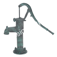 Pompe à main personnalisée en fonte Accessoires de village hautement utilisables Pompe à main solide de ressourcement d'eau domestique personnalisée fabriquée en Inde
