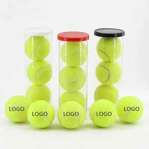 Pelotas DE TENIS coloridas, venta al por mayor, pelotas de tenis ligeras duraderas hechas a medida, goma dura pura de alta calidad para juego vibrante 2025 - Product Image 3