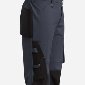 Pantalons de travail de sécurité réfléchissants imperméables de haute qualité pour hommes en polyester respirant certifiés CE résistants aux déchirures - Product Image 5