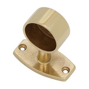 Corrimano in Ottone Lucido per Tubo da Avvitare Diametro 18mm - Product Image 1