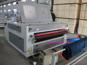 Machine de découpe Laser CO2 1610 à alimentation automatique 1600*1000mm graveur Laser tissu cuir tissu en option CCD 100W puissance Tube métallique - Product Image 3