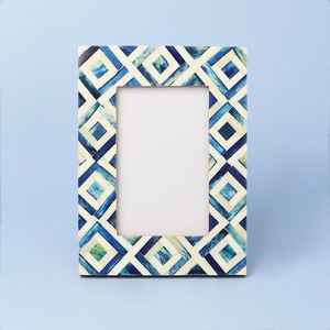 Cadre photo moderne Cadres photo en bois et MDF élégants Cadres incrustés d'os pour décoration de salon - Product Image 6