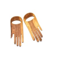 Ensemble de fourchettes à salade en bois de luxe, de haute qualité, faites à la main, durables, pour la maison, la cuisine, la table, design élégant, fourchettes à salade en bois, très vendues