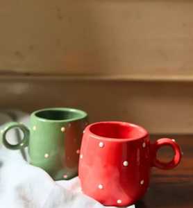 Gradient Color Glazed Ceramic <b>Cup</b> with Artistic Finish for Gift Packaging and Designer Tableware <b>Sets</b> - Product Image 2