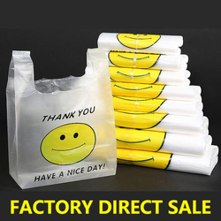 Camiseta con fuelle lateral de alta calidad Bolsas de plástico Uso en supermercados Materiales reciclados Precio - Product Image 6