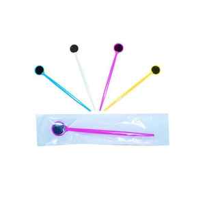 Miroir buccal médical orthodontique avec poignées équipement de nettoyage et de remplissage des dents par aspiration de salive dentaire - Product Image 1