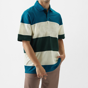 Polo de haute qualité, logo personnalisé, coupe parfaite, vente en gros, nouveau style, polo en coton de haute qualité, OEM professionnel - Product Image 2