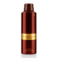 Mauboussin 200ml Cristal Oud Parfum Boisé Longue Durée Déodorant & Anti-transpirant Spray Homme France