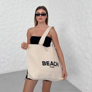 Sac élégant en coton recyclé écologique pour d'autres appareils Poche polyvalente pour tous les jours Sorties de plage décontractées Aventures de voyage faites - Product Image 4
