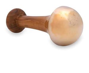 Varita Kansa de Madera 100% Original y Ecológica con Empuñadura Grande para la Palma, Hecha a Mano para la Relajación de Todo el Cuerpo, Rituales de Bienestar Ayurvédico - Product Image 2
