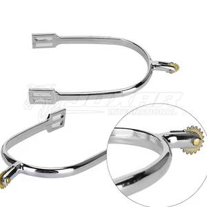 สเปอร์ขี่ม้าสแตนเลสอุปกรณ์ขี่ม้าสำหรับนักปั่นมืออาชีพ - Product Image 6