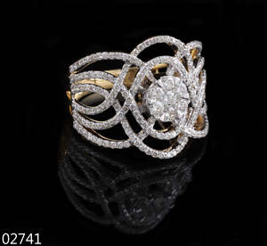 Bague en diamant élégante la plus vendue pour un cadeau de la Saint-Valentin, une surprise et une expression romantique, disponible à un prix compétitif - Product Image 2