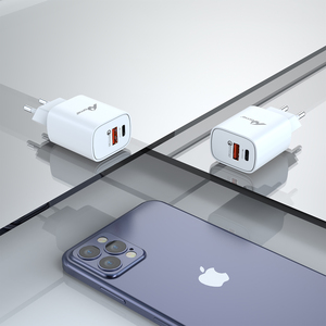 GAN PD 20W USB y cable tipo C 6A Transferencia de datos de carga rápida Micro-USB a tipo C Longitud de 10 pies Blanco DE LA TC-135-IP - Product Image 4