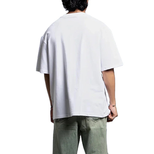 Premium Eco-Friendly Oversized Men Printed T-Shirt Street Style <b>Graphic</b> <b>Tee</b> Loose Baggy Fit 100% Cotton Jersey Quick Dry Summer - Product Image 5