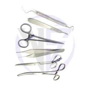 Kit de Disección de Cirugía General, Juego de Instrumentos Quirúrgicos Manuales con Tijeras, Pinzas Hemostáticas y Herramientas Esenciales, Proveedor Wenquar - Product Image 4