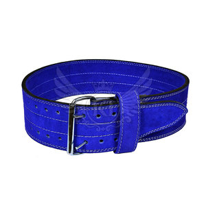 Cinturón de gimnasio de cuero cómodo y ligero, novedad, logotipo personalizado, cinturón de gimnasio para levantamiento de pesas a la venta - Product Image 3