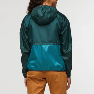 Chaqueta cortavientos con logotipo personalizado para mujer, el más nuevo estilo, chaqueta cortavientos de manga larga para mujer, talla de tela estampada - Product Image 4