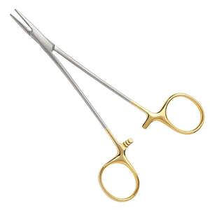 Portaagujas de Mayo de acero inoxidable duradero de alta precisión, instrumento quirúrgico Manual de 18CM, primeros auxilios, cirugía General, certificación CE - Product Image 3