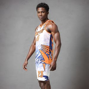 2026 Customized High Quality Breathable Plus <b>Size</b> Adult <b>Basketball</b> Uniform Latest Design - Product Image 3