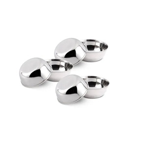 Bol de service en acier inoxydable conçu pour les salles à manger traditionnelles et les espaces de cuisine contemporains pour la convivialité - Product Image 2