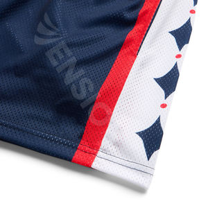 Pantalones Cortos Deportivos al por Mayor con Logotipo Personalizado, 100% Poliéster, Transpirables, de Secado Rápido, Cintura Elástica, para Hombre y Mujer - Product Image 4