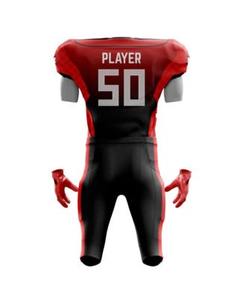 Fabricant d'uniformes de football américain haut de gamme proposant des maillots personnalisés sérigraphiés courts à séchage rapide respirants durables - Product Image 4