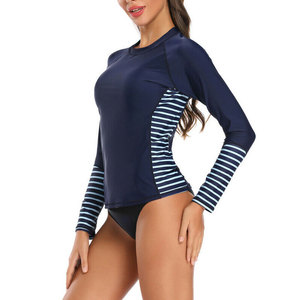 ชุดป้องกันผดผื่นสำหรับผู้หญิงผ้าย้อมสีล้วนเสื้อผ้าใส่สบาย - Product Image 5