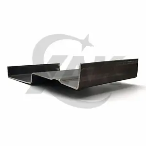 Cold rolled deformed steel profile in S235 black mild carbon steel Wuxi New Aokai OEM professional supplier