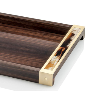 Bandeja de Color Azul Elegante, Diseño Moderno y Estilizado, Ideal para Mesa de Comedor, Cocina o Sala de Estar, Hecha a Mano - Product Image 3