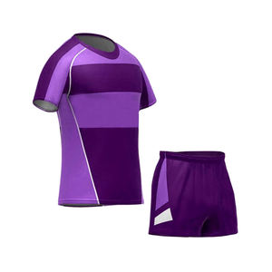 Livraison rapide à bas quantité minimale de commande Service OEM Uniformes de rugby sur mesure Fabricant d'uniformes d'équipe de rugby confortables et personnalisés - Product Image 1