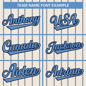 Maillot de baseball à fines rayures par sublimation personnalisé vente en gros, t-shirts de baseball vêtements de baseball et de softball en gros 10 pièces personnalisés - Product Image 4