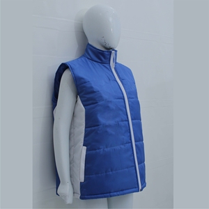 Chaleco Deportivo de Poliéster de Alta Calidad para Otoño, Estilo Deportivo, con Cremallera, Impermeable, Cortavientos, con Estampado y Logotipo - Product Image 3
