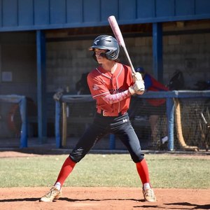 Conjunto de Jersey de béisbol personalizado para hombre 2025, camisa roja en blanco con estampado de rayas por sublimación y pantalones negros, uniforme de Softbol - Product Image 2