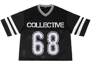 Maillot de football américain streetwear brodé avec logo personnalisé OEM coupe parfaite uniforme de football américain avec logo et design - Product Image 2