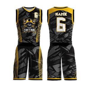 High Quality Wholesale Custom Breathable Plus <b>Size</b> Fashion Sublimation 100% Polyester Jersey <b>Basketball</b> Uniforms - Product Image 3