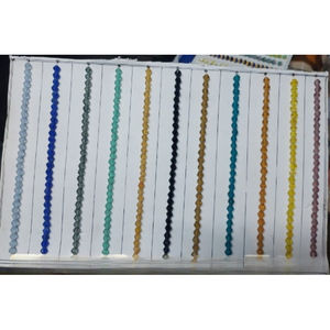 Super Quality Wholesale <b>Adjustable</b> <b>Bracelet</b> Round Crystal Lampwork & Glass Beads Stone Colors for Plain Colorful Jewelry Making - Product Image 1